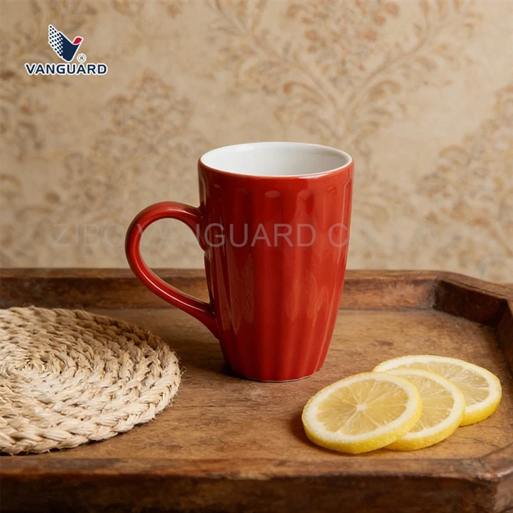 Ceramic Red Drinking Mug
